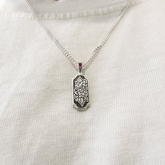 Peony Pendant