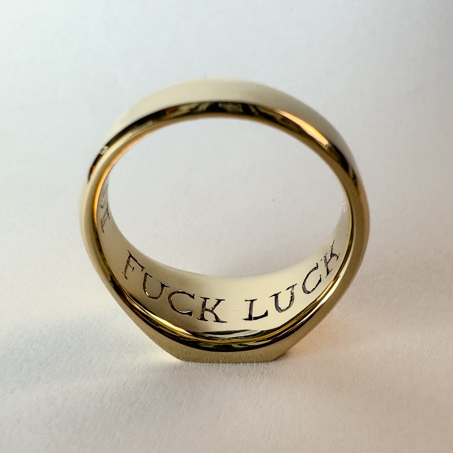 13, Lucky For Some - Gold Signet