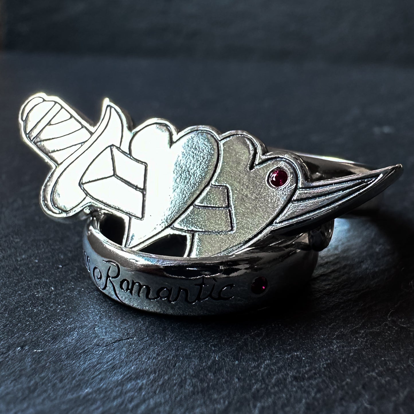 "Hopeless Romantic" Pendant - Ready to Ship