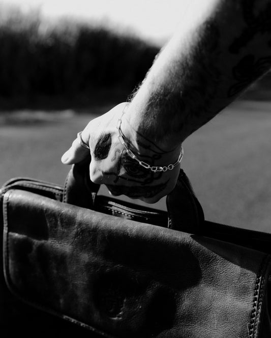 Links Bracelet - Oxidised