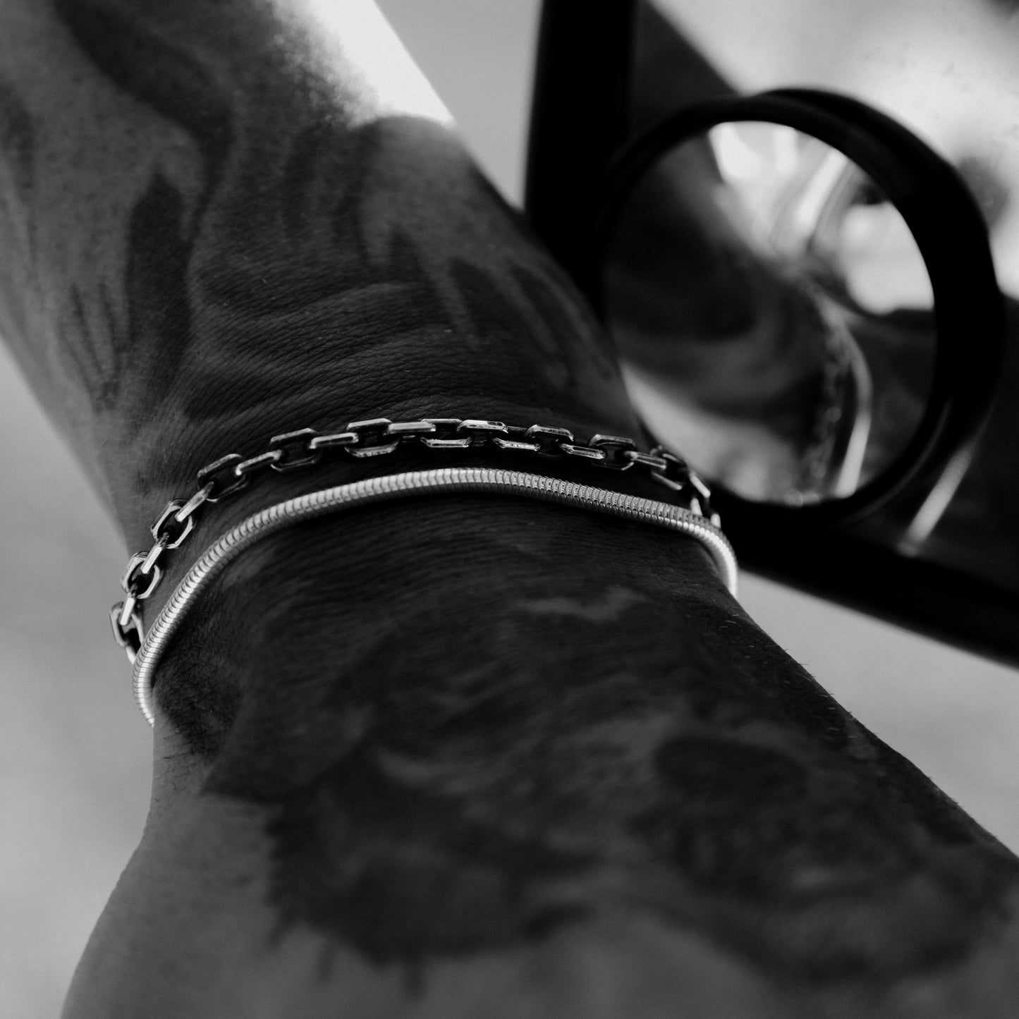 Cutlas Bracelet - Oxidised