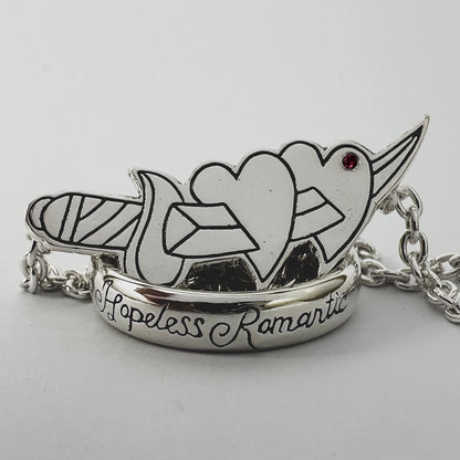 "Hopeless Romantic" Pendant - Ready to Ship