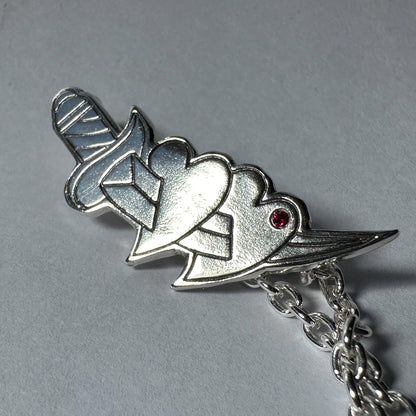 "Hopeless Romantic" Pendant - Ready to Ship