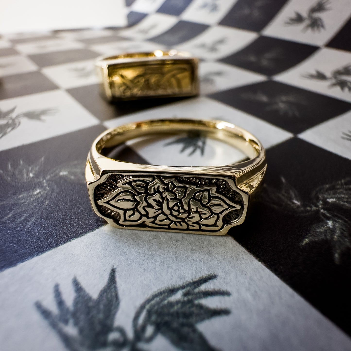 Peony - 9ct. Gold