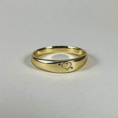 Cupid - 9ct. Stacker