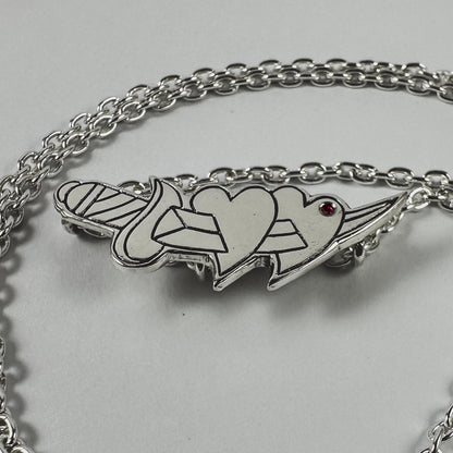 "Hopeless Romantic" Pendant - Ready to Ship