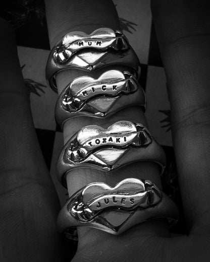 Heart & Scroll - Customisable