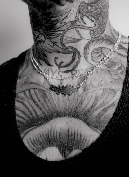 "Hopeless Romantic" Pendant - Ready to Ship