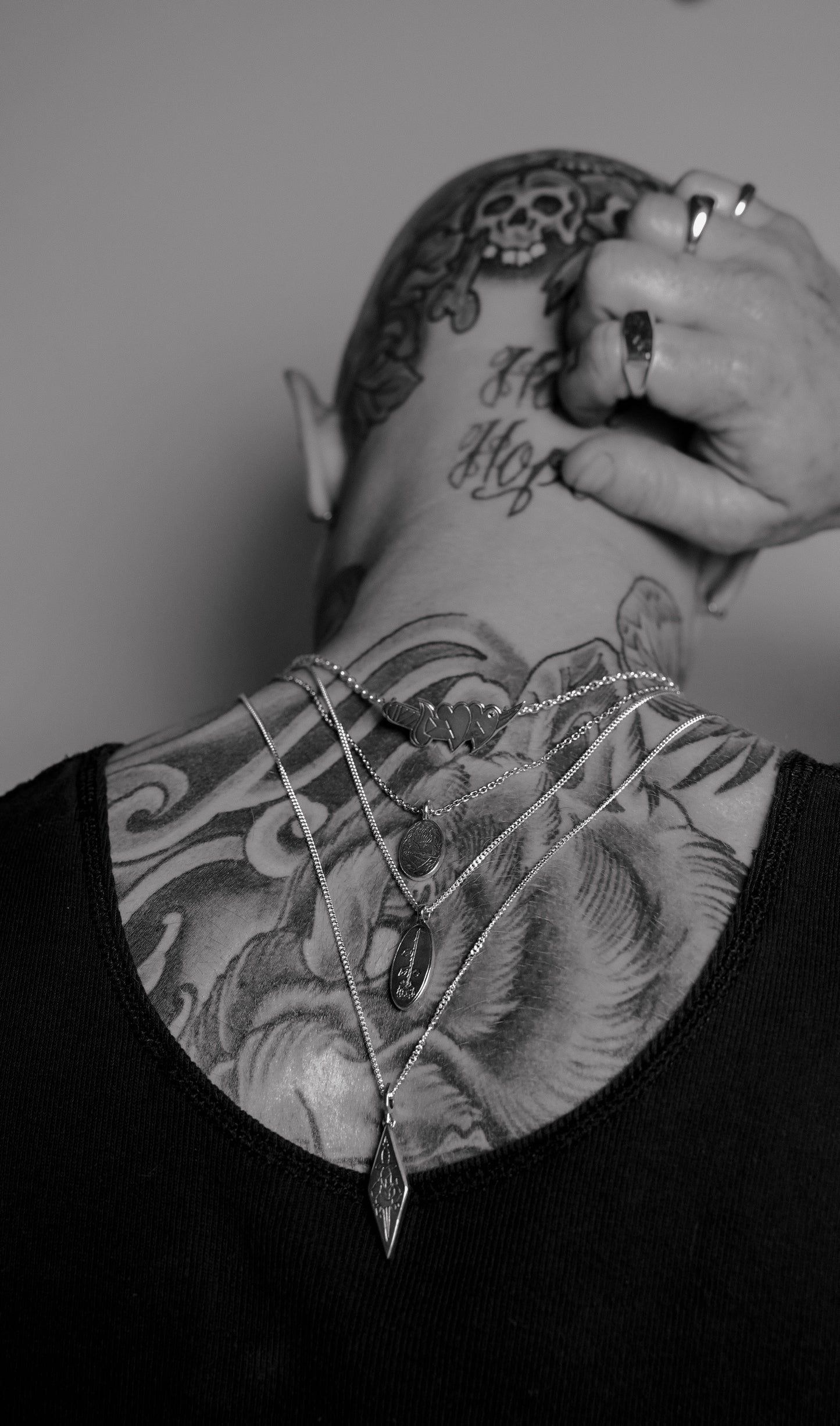 "Hopeless Romantic" Pendant - Ready to Ship