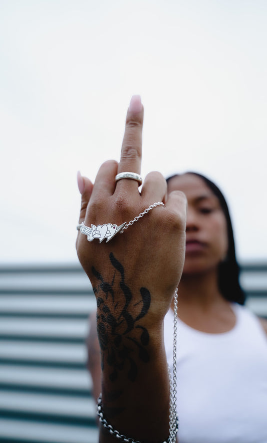 "Hopeless Romantic" Pendant - Ready to Ship