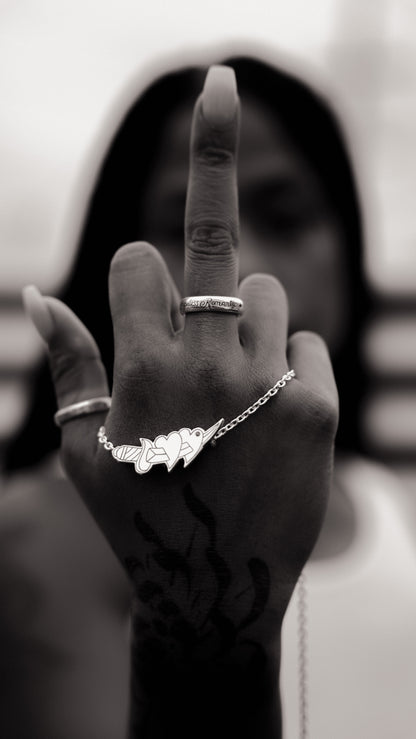 "Hopeless Romantic" Pendant - Ready to Ship