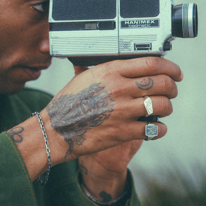 Cutlas Bracelet - Oxidised