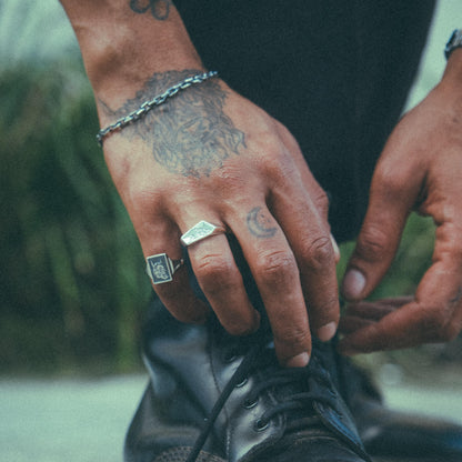 Cutlas Bracelet - Oxidised