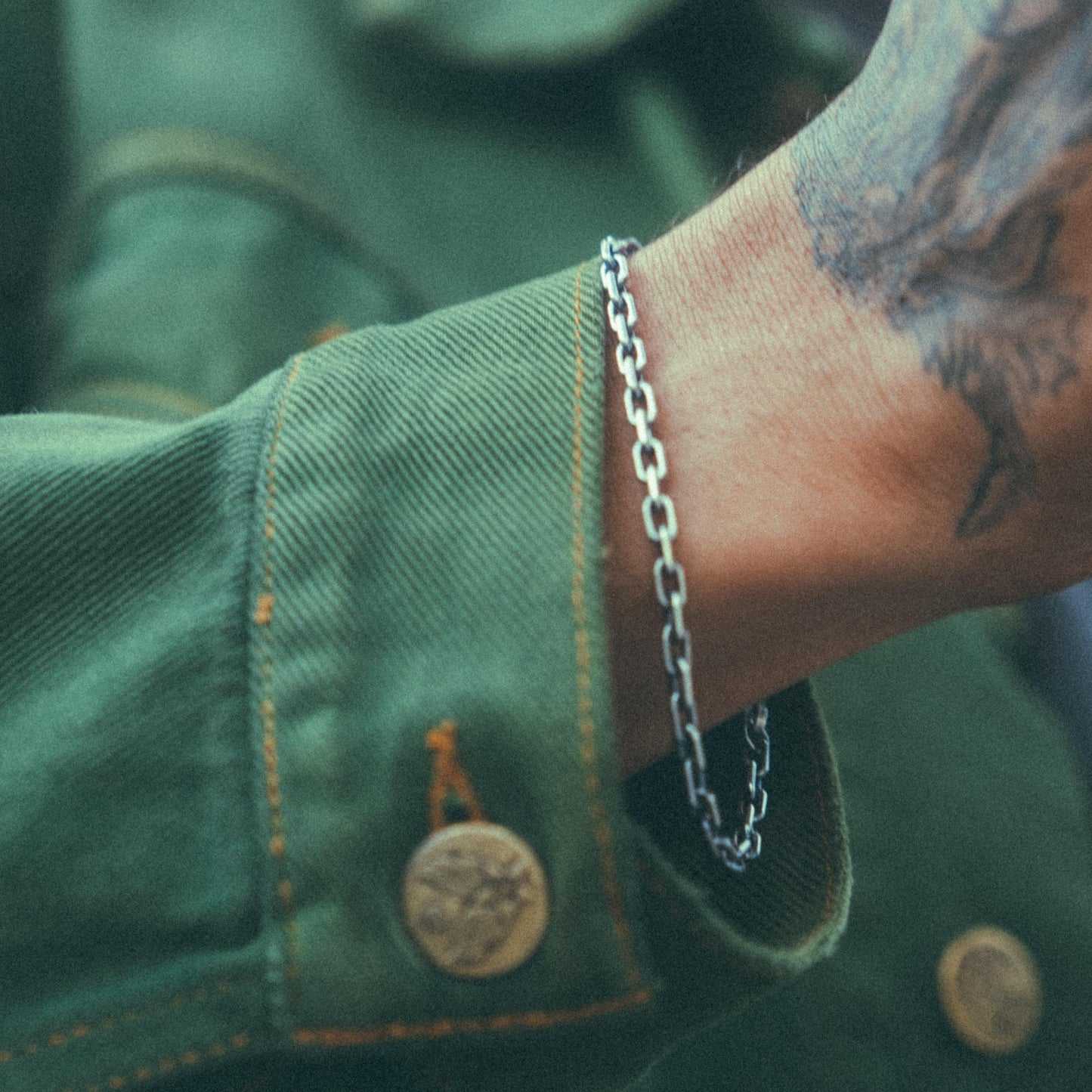 Cutlas Bracelet - Oxidised