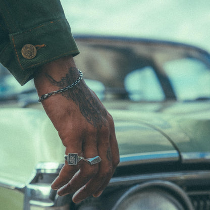 Cutlas Bracelet - Oxidised