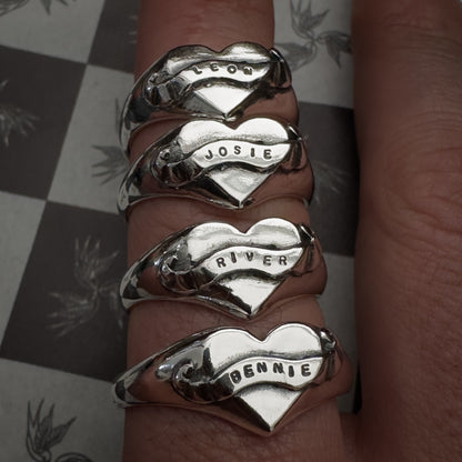 Heart & Scroll - Customisable