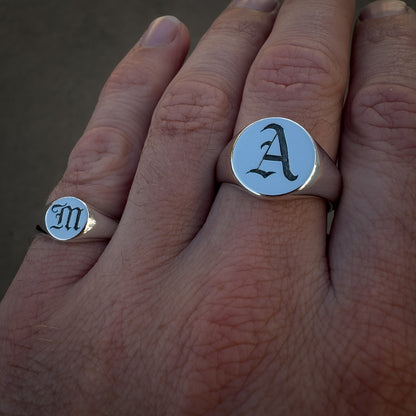 Custom Letter Signet - Small