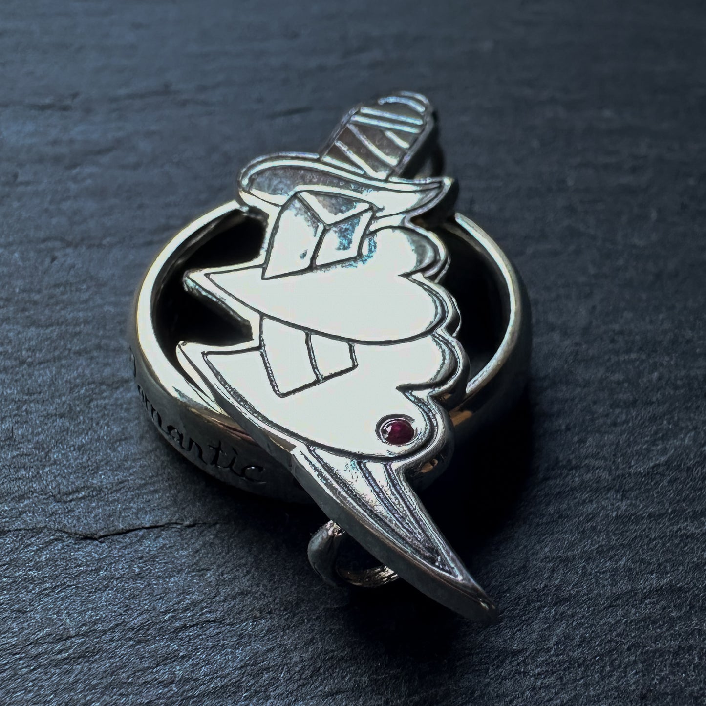 "Hopeless Romantic" Pendant - Ready to Ship