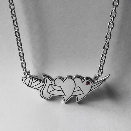 "Hopeless Romantic" Pendant - Ready to Ship