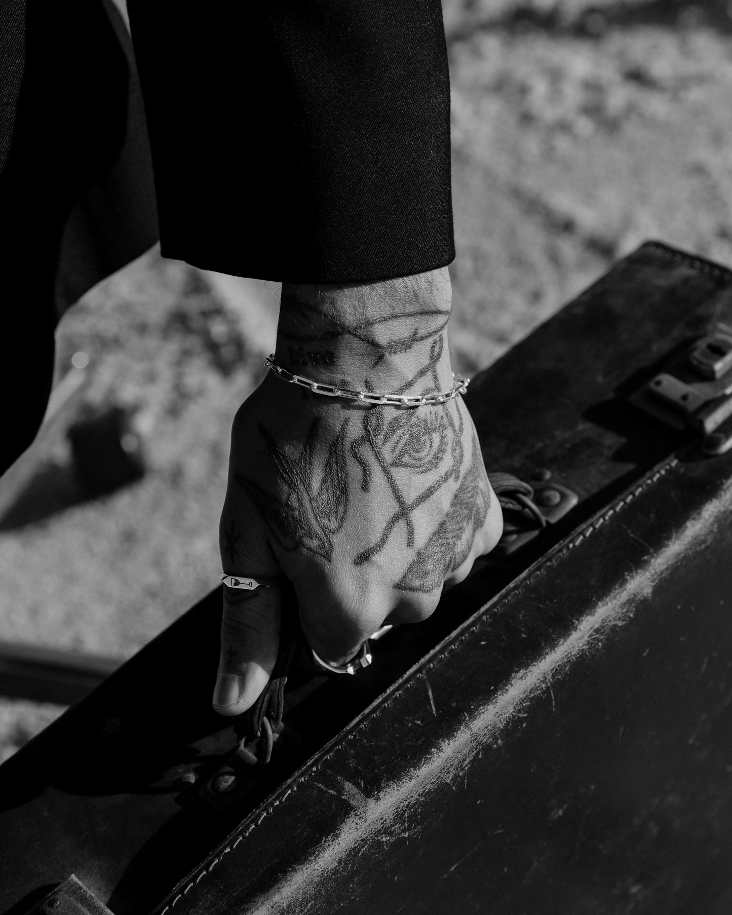 Links Bracelet  - Oxidised