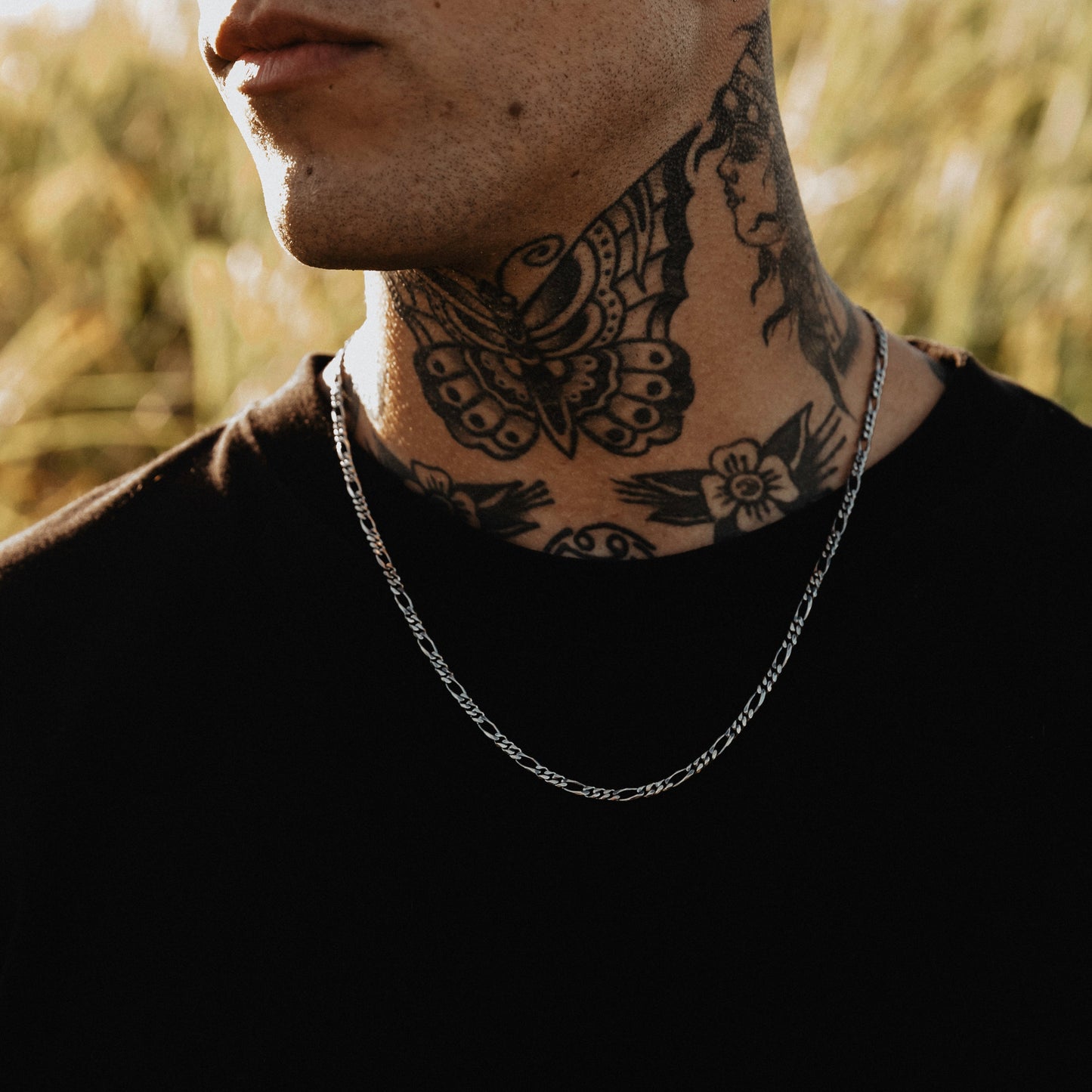 Rosine Necklace - Oxidised