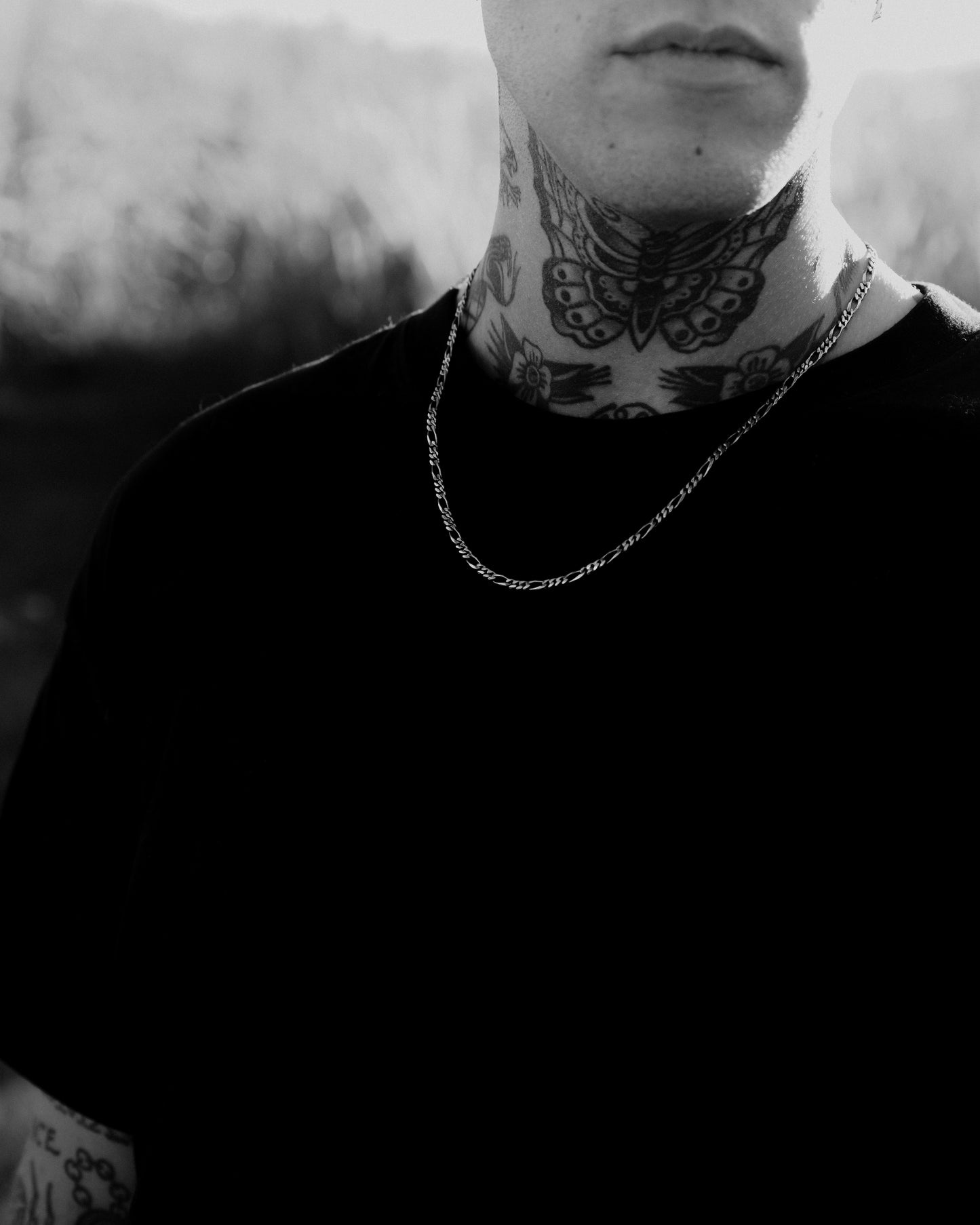 Rosine Necklace - Oxidised