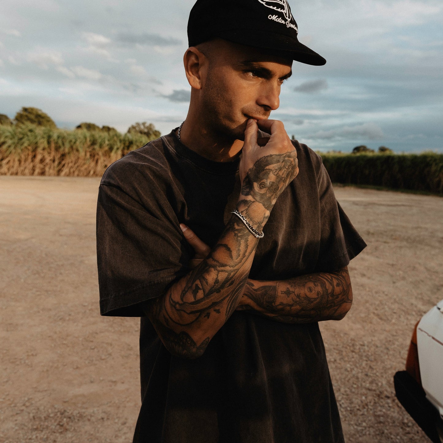 Cutlas Bracelet - Oxidised