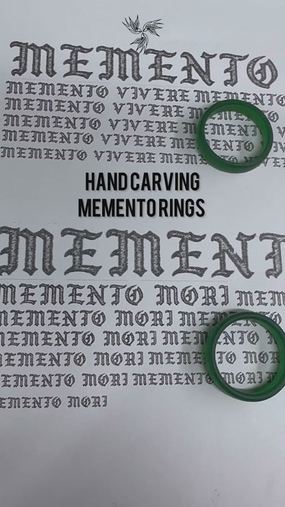 Memento Mori - Oxidised - Ready to Ship